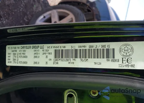 2012 Ram 1500 Sport из США, поврежденный, VIN 1C6RD7MT6CS128073